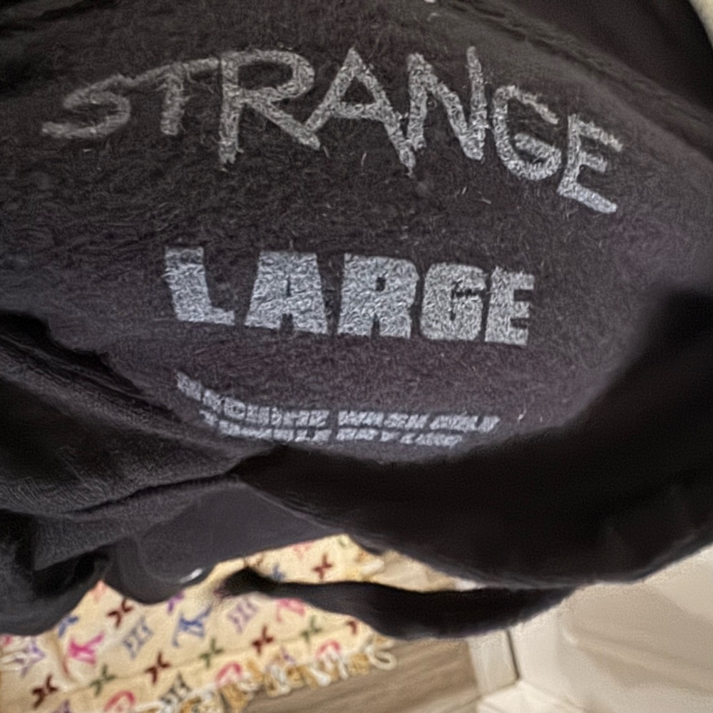 STRANGE Jet Engine Car Hoodie size L - Picture 3 of 10